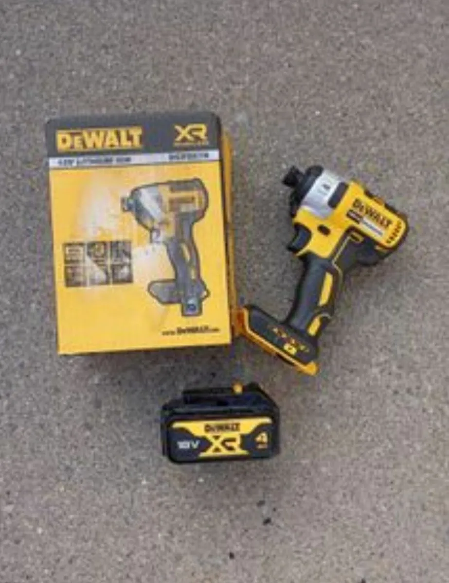 DeWalt Impact Driver and Battery - Image 1