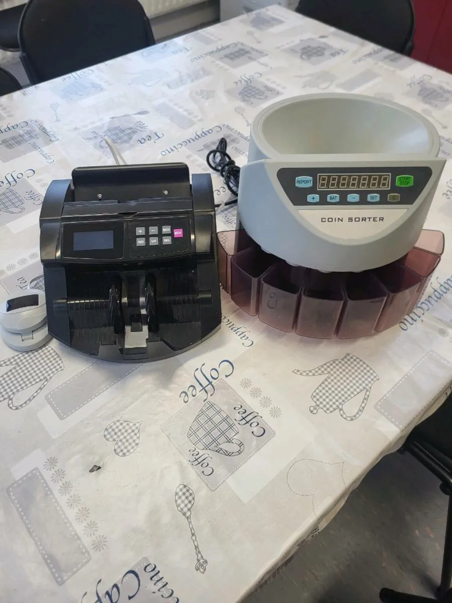 Notes and Coins Counting Machines. - Image 1