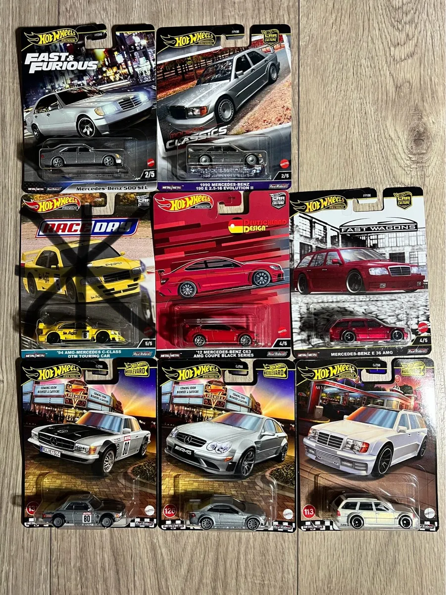 MERCEDES Hot Wheels Premium