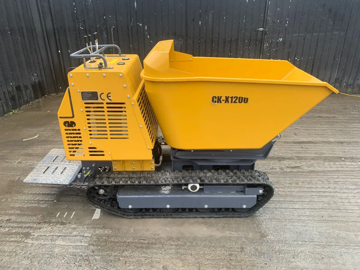 Captok CK1200 Pedestrian Tracked Dumper - Image 4
