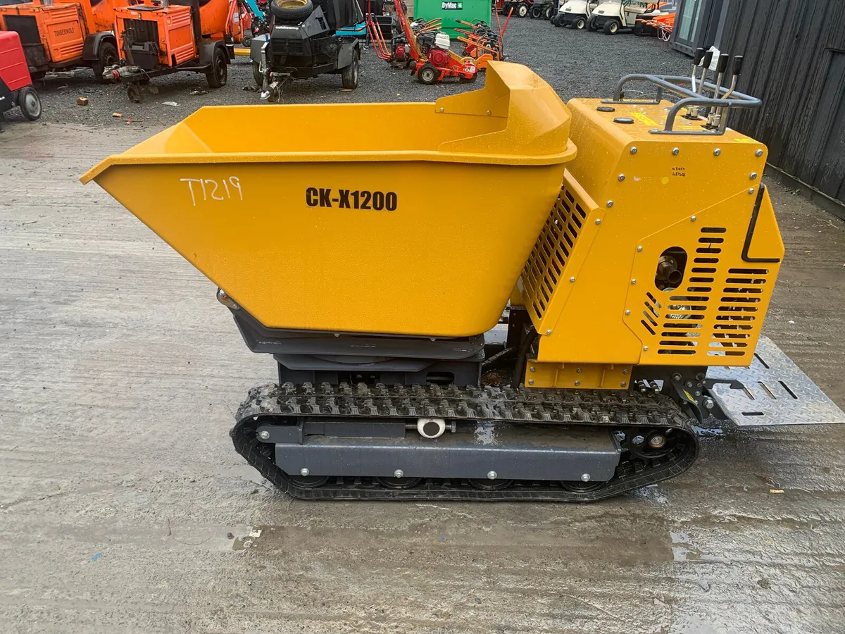 Captok CK1200 Pedestrian Tracked Dumper - Image 2