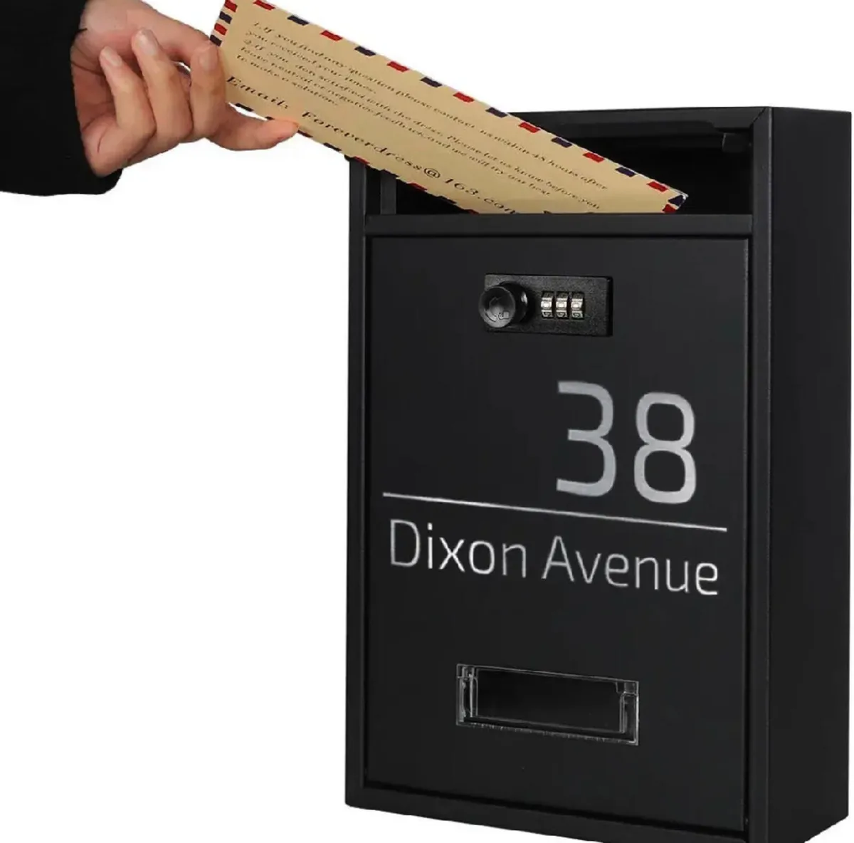 Personalised Post Box Letter Box Address - Image 2