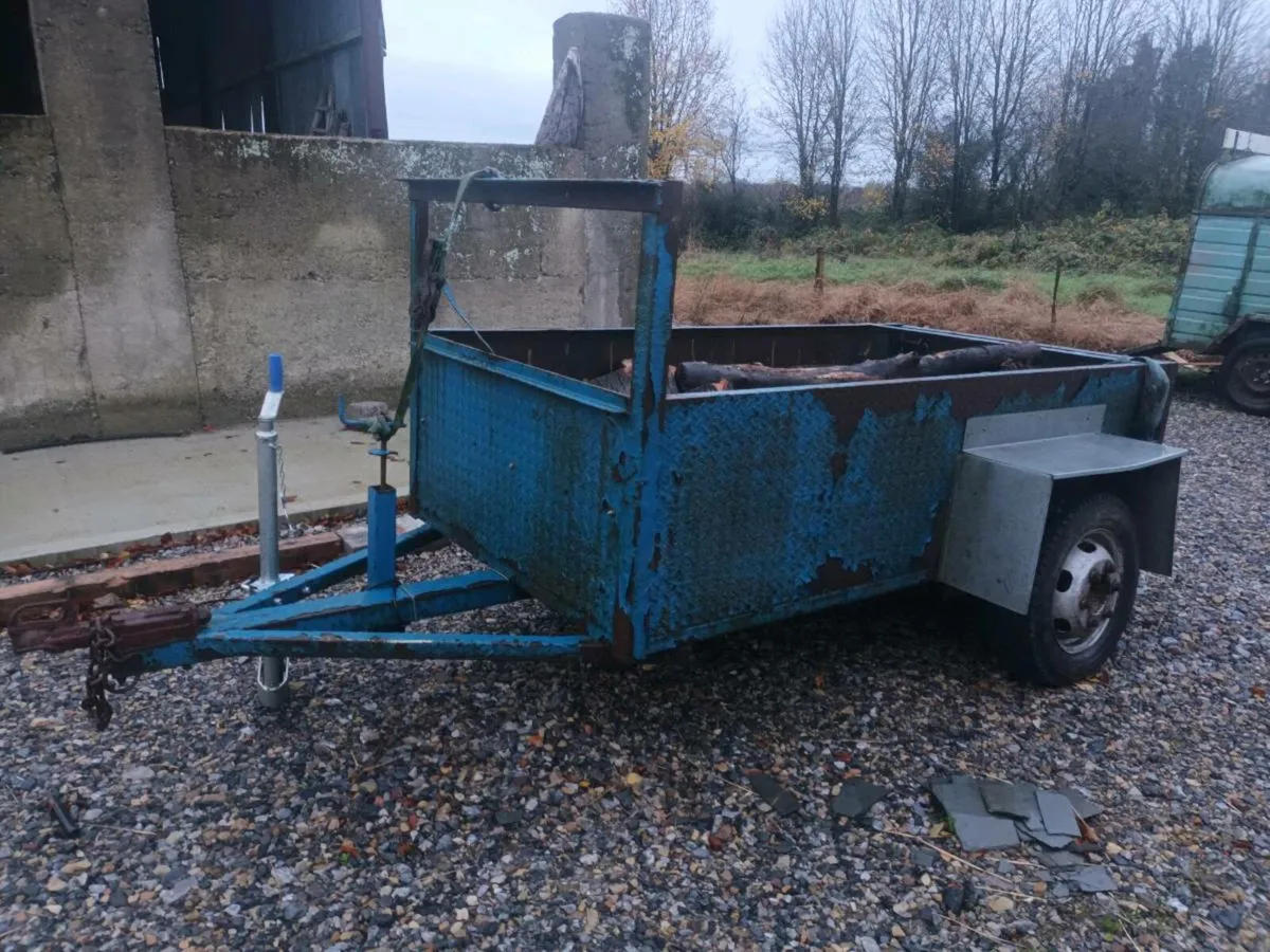 8×4 single axle trailer - Image 1