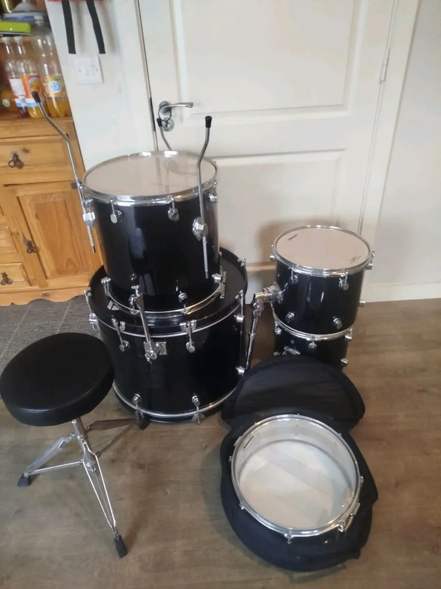5 piece pioneer dxp series drum set