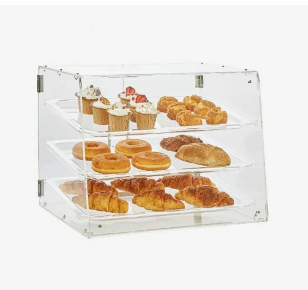 Pastry Display Case, 3-Tier Commercial - Image 1
