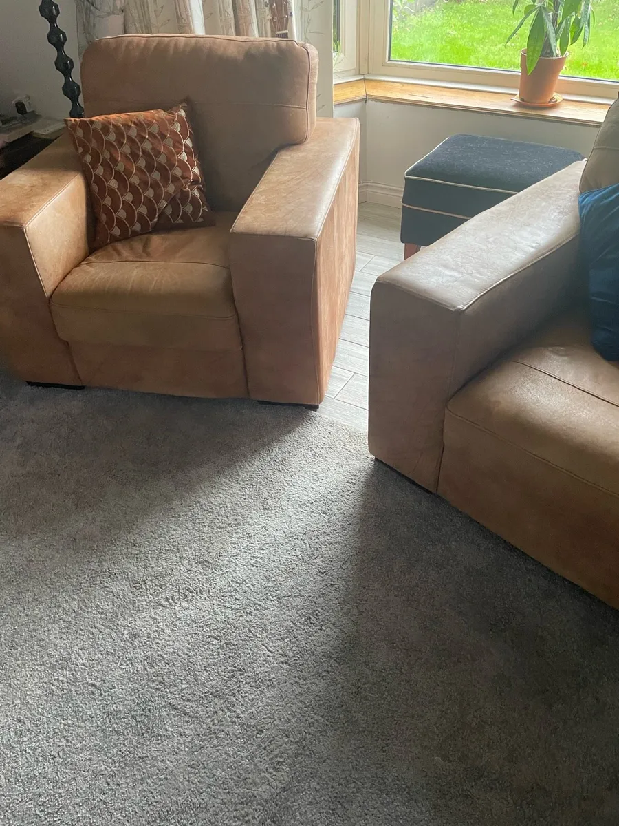 Leather Armchairs - Image 4