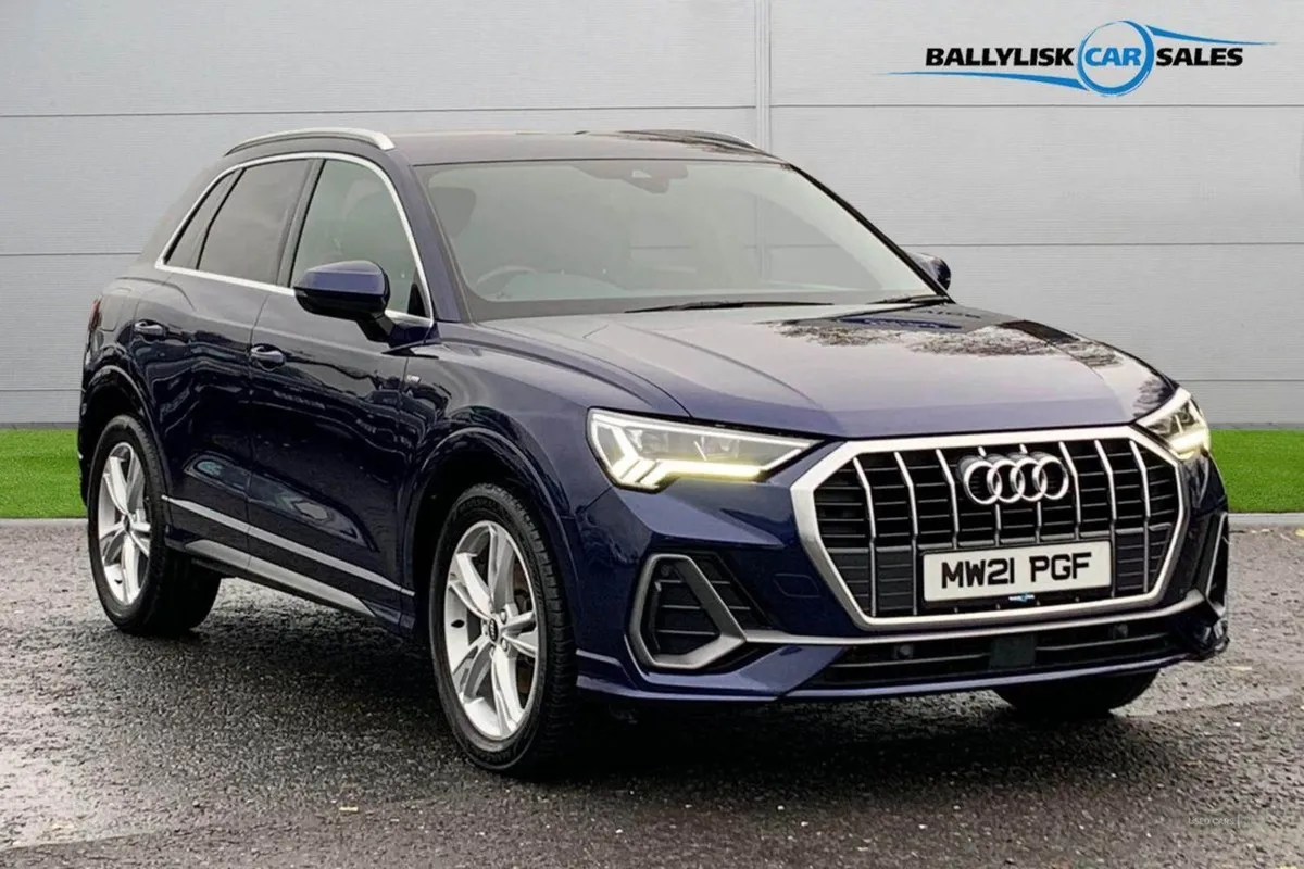 Audi Q3 1.5 Tfsi 35 S Line S Tronic in Blue With - Image 1
