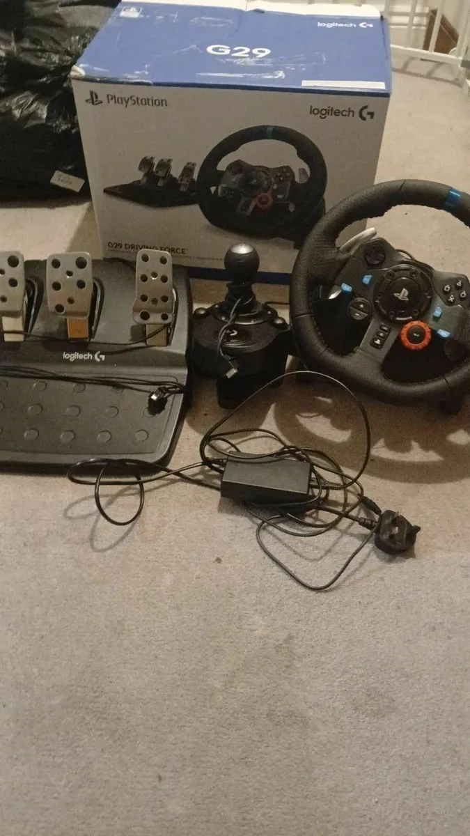 Logitech G29 and gear stick