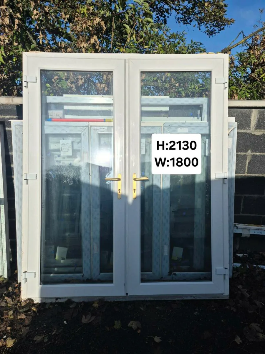 PVC FRENCH DOORS