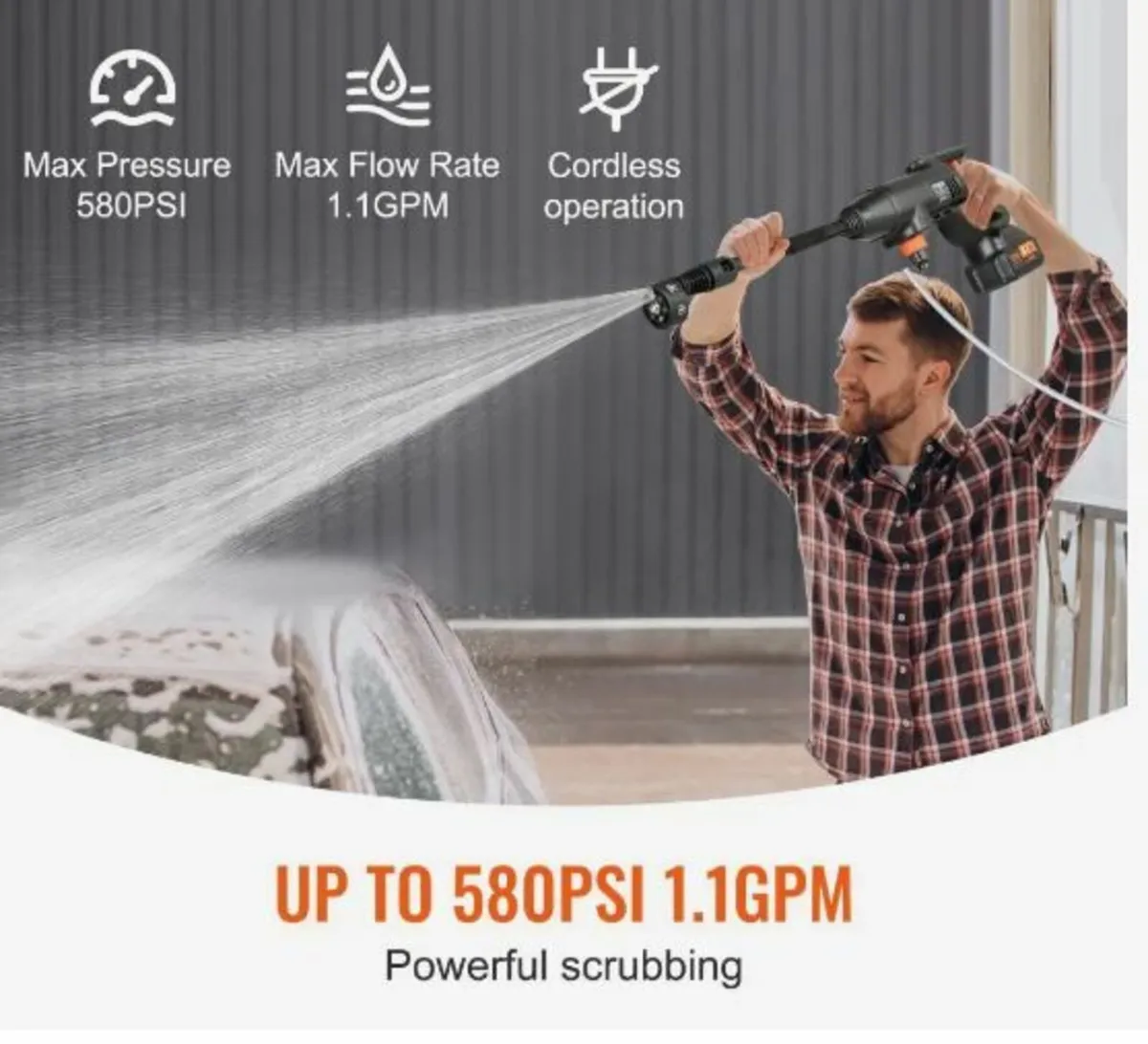 Cordless Pressure Washer - Image 2
