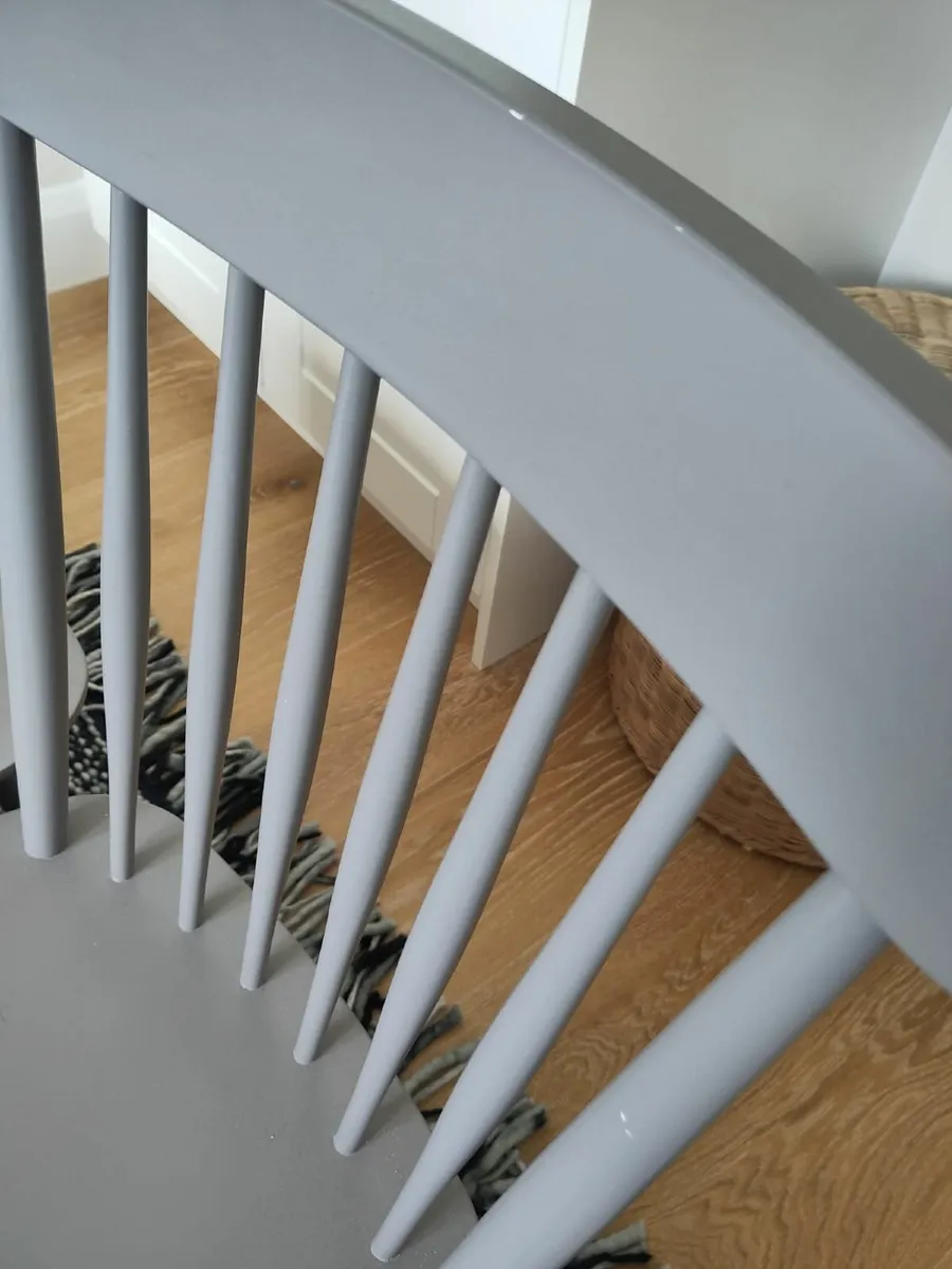 Set of 3 Spindle Chairs from Harvey Norman - Image 2