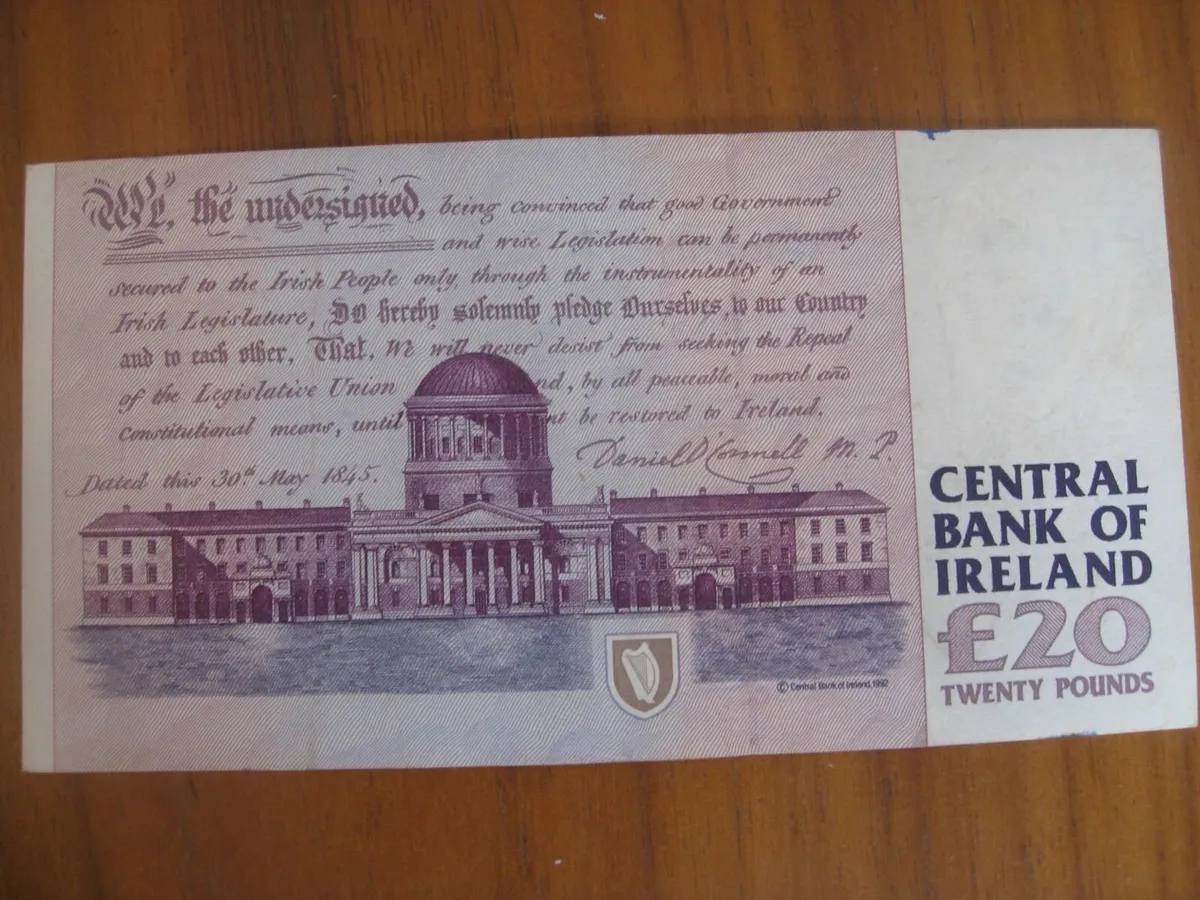 20 Pound C Series Replacement Note - 70 Euros - Image 2