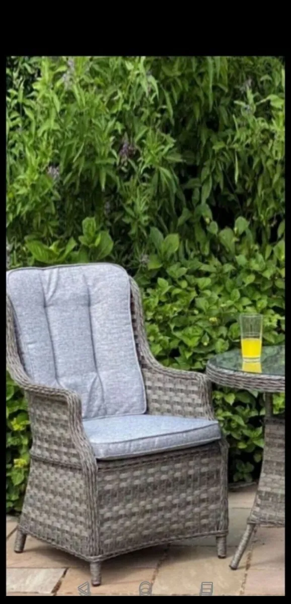 Brand New Bistro Set (Includes Table +  2' Chairs) - Image 2