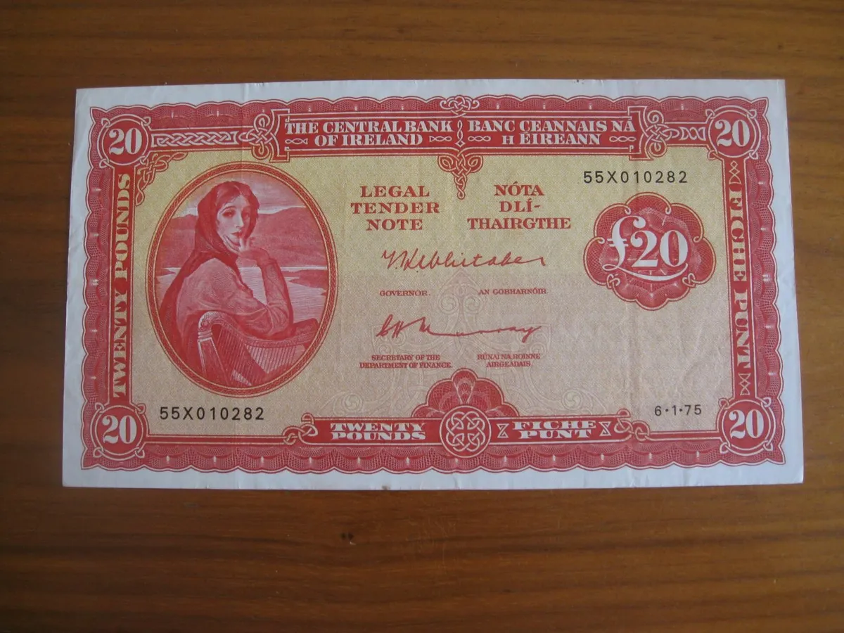 20 Pound Lavery Note - 150 Euros - Image 1