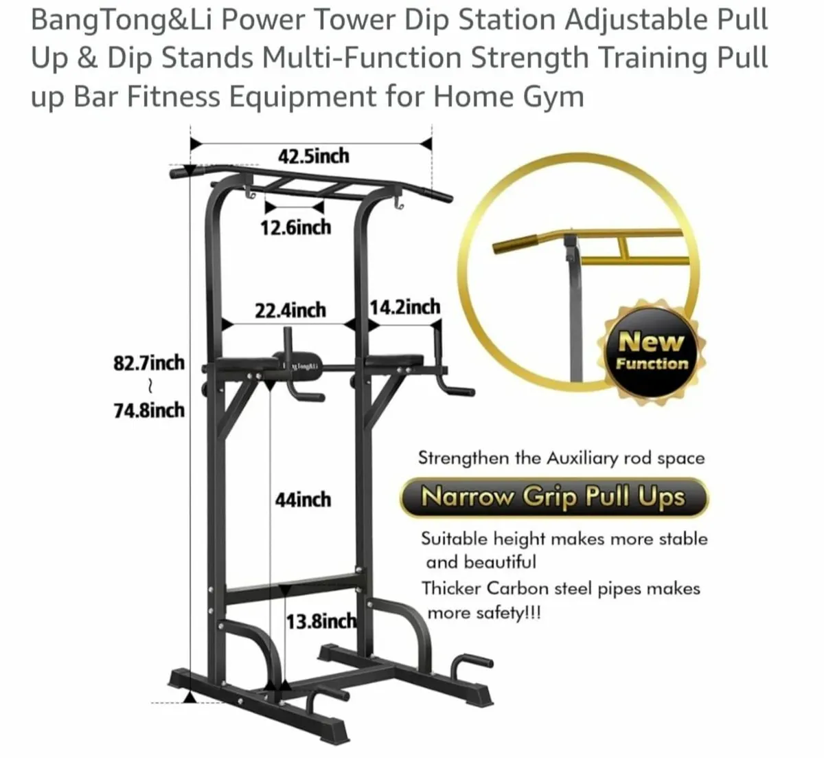 Pull Up Station  Power Tower  Dip station - Image 1