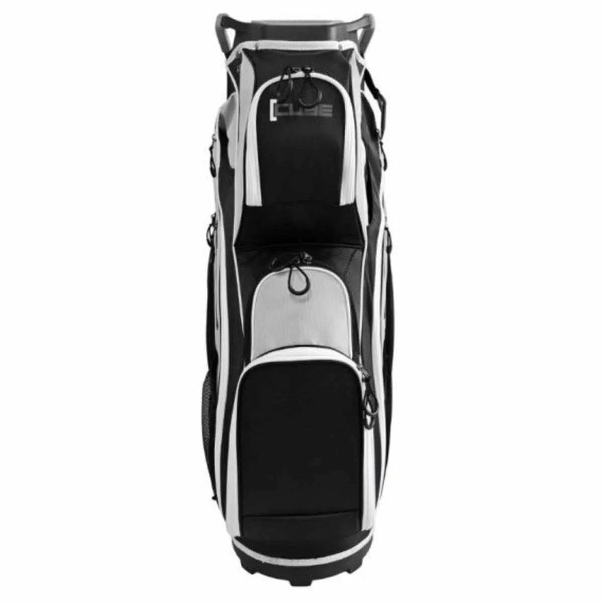 Cube Deluxe Cart Bag - Black/Grey/White Trim - Image 2