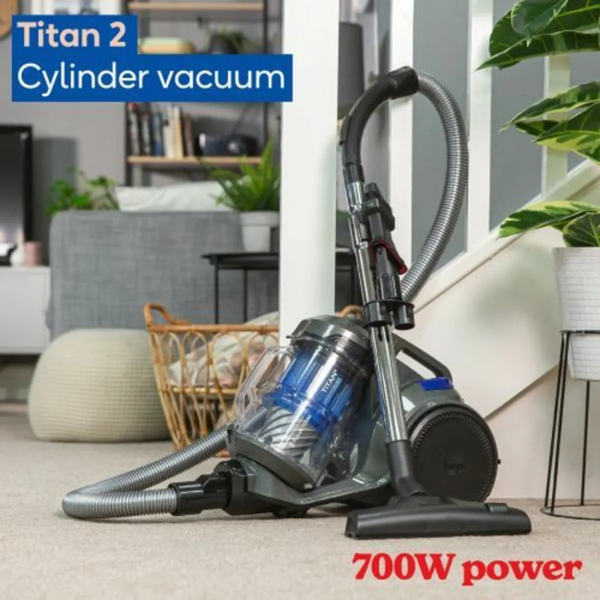 Russell Hobbs TITAN2 3L Bagless Cylinder Vacuum - Image 3