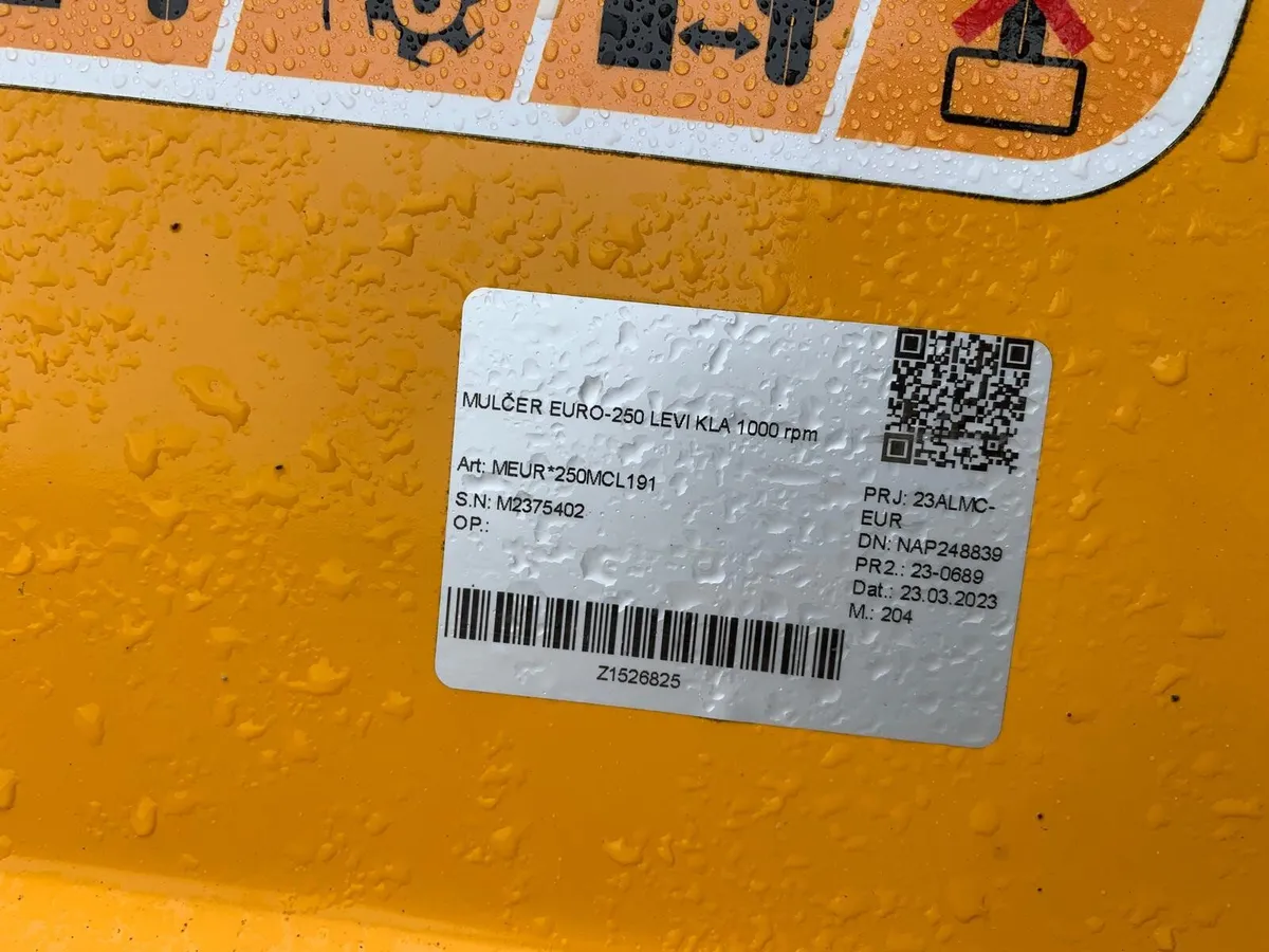 MCCONNEL MAGNUM EURO 250 FRONT/REAR - Image 3