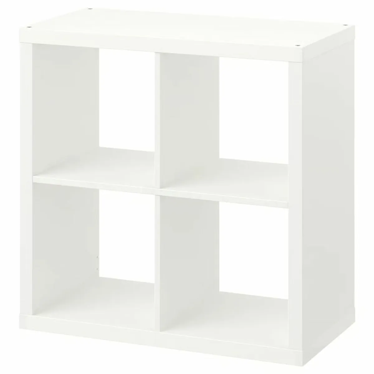 IKEA KALLAX Shelving unit, white, 77x77 cm - Image 1