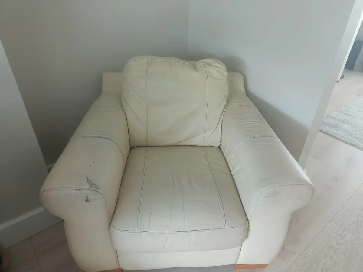 3 seater couch and armchair set - Image 3