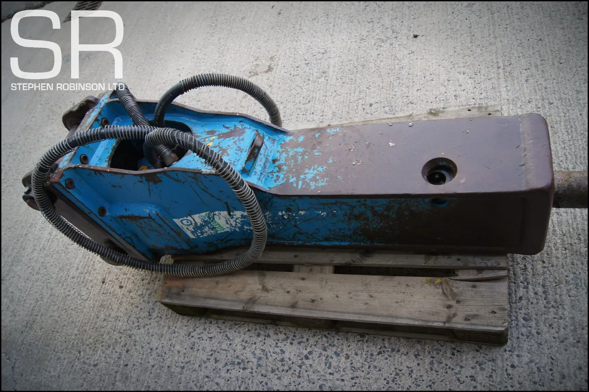 Krupp 12-16 Ton Hydraulic Rock Hammer Breaker - Image 2