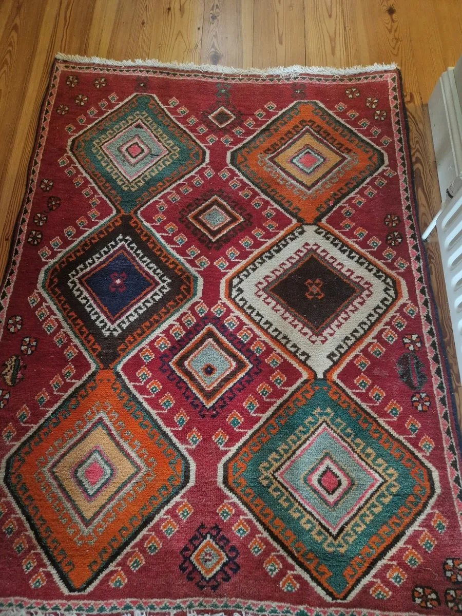 Handmade wool rug - Image 4