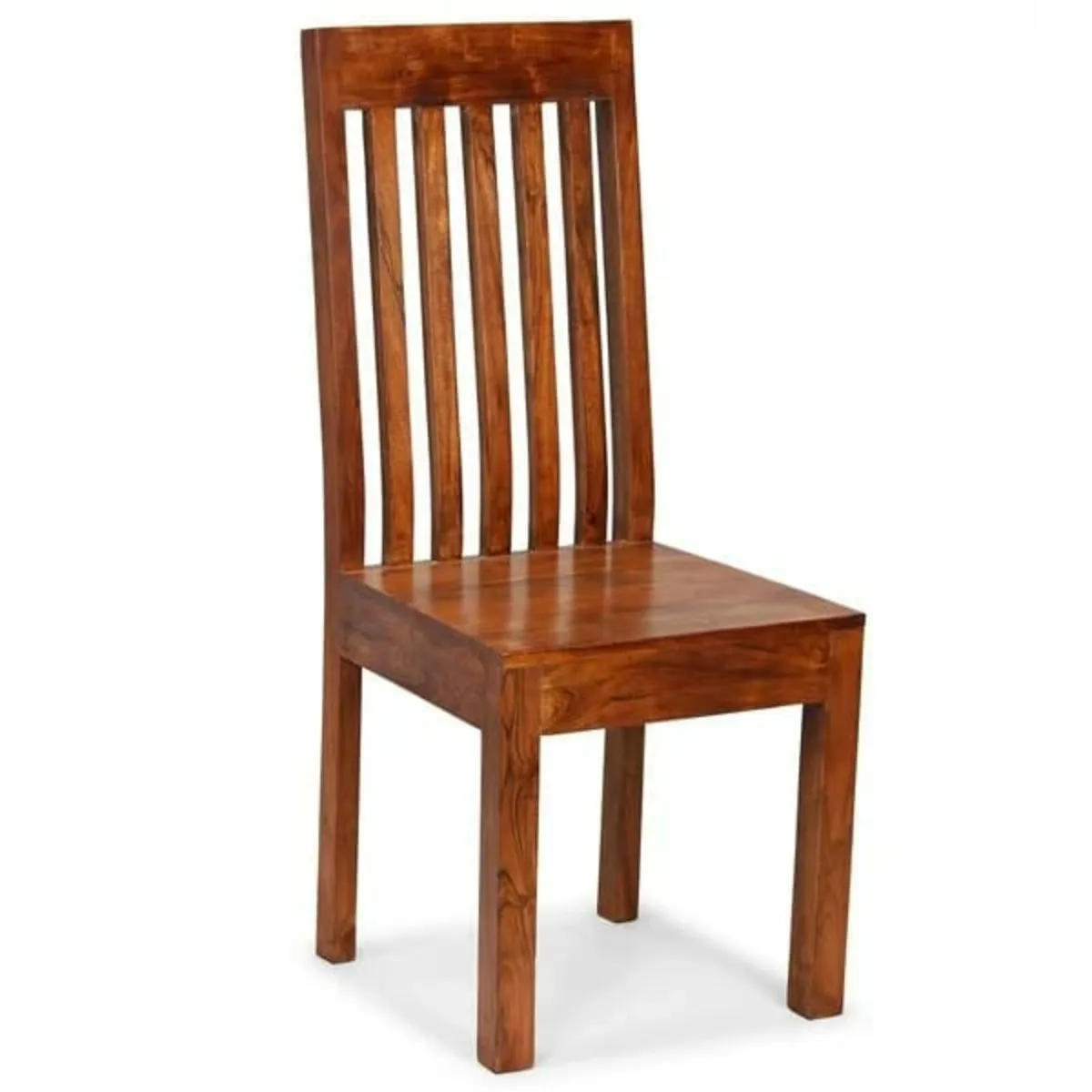 Dining Chairs 4 pcs Solid Wood Modern - Image 2