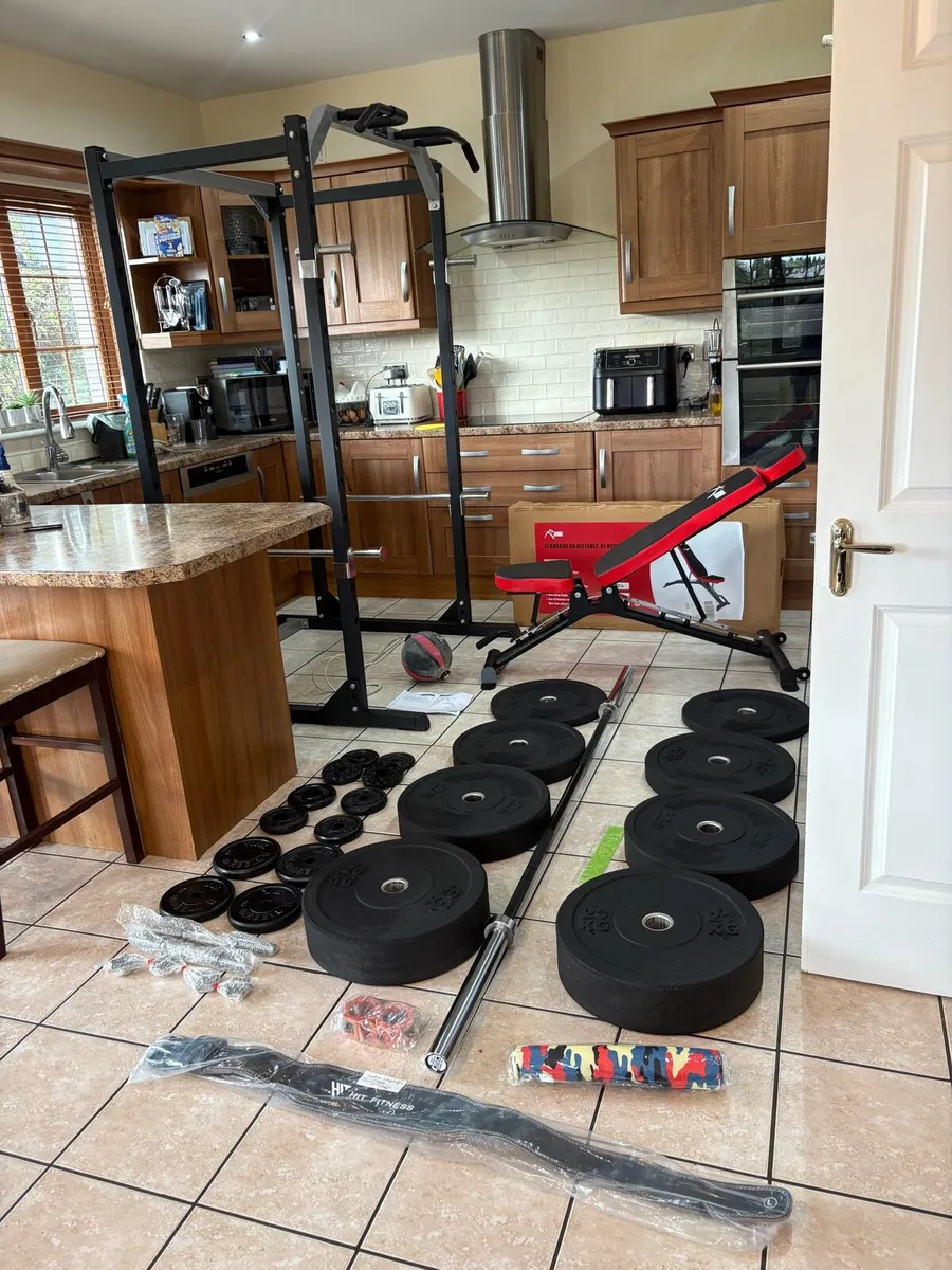 UNREAL GYM WEIGHTLIFTING COMPLETE SET UP - Image 4