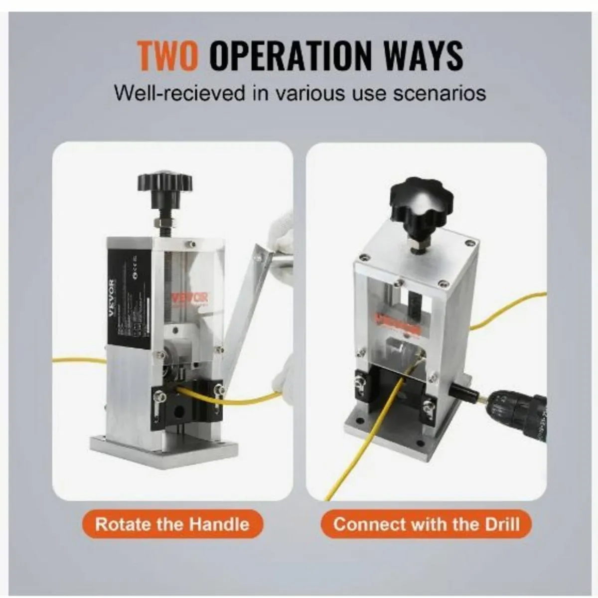 Manual Wire Stripping Machine, 1.5 mm-30 mm - Image 2