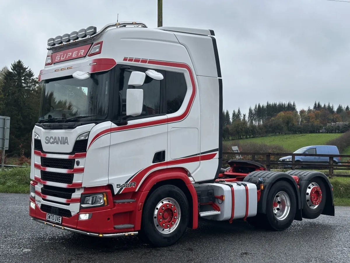 2021 (70) SCANIA R540 6X2 SINGLE WHEEL TAG - Image 3