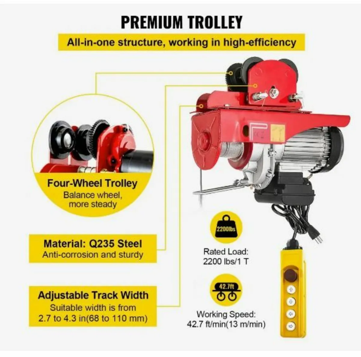 Electric Wire Rope Hoist - Image 3