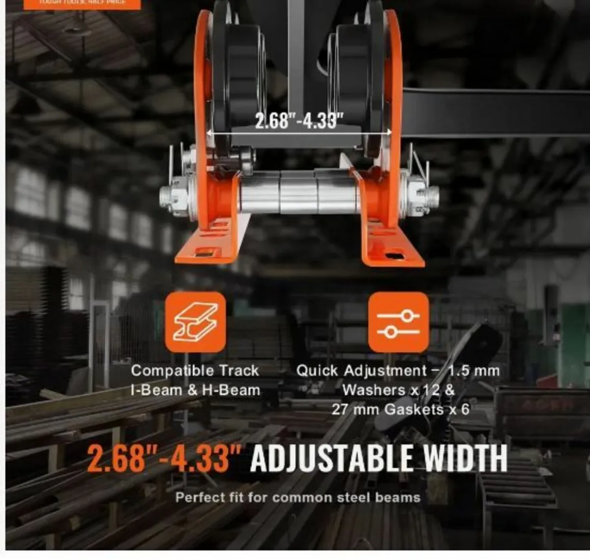 Electric Hoist Manual Trolley - Image 3