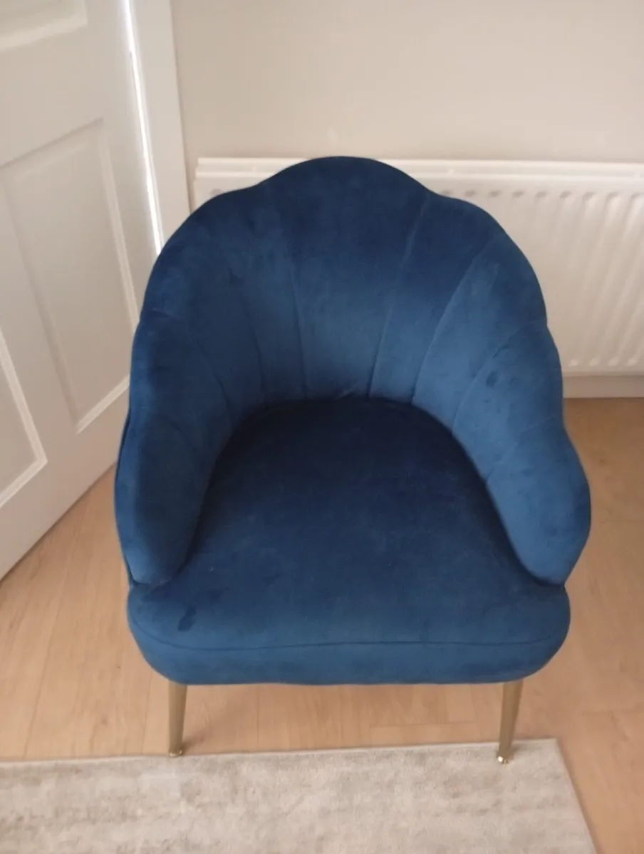 Navy Chair, light fittings - Image 1