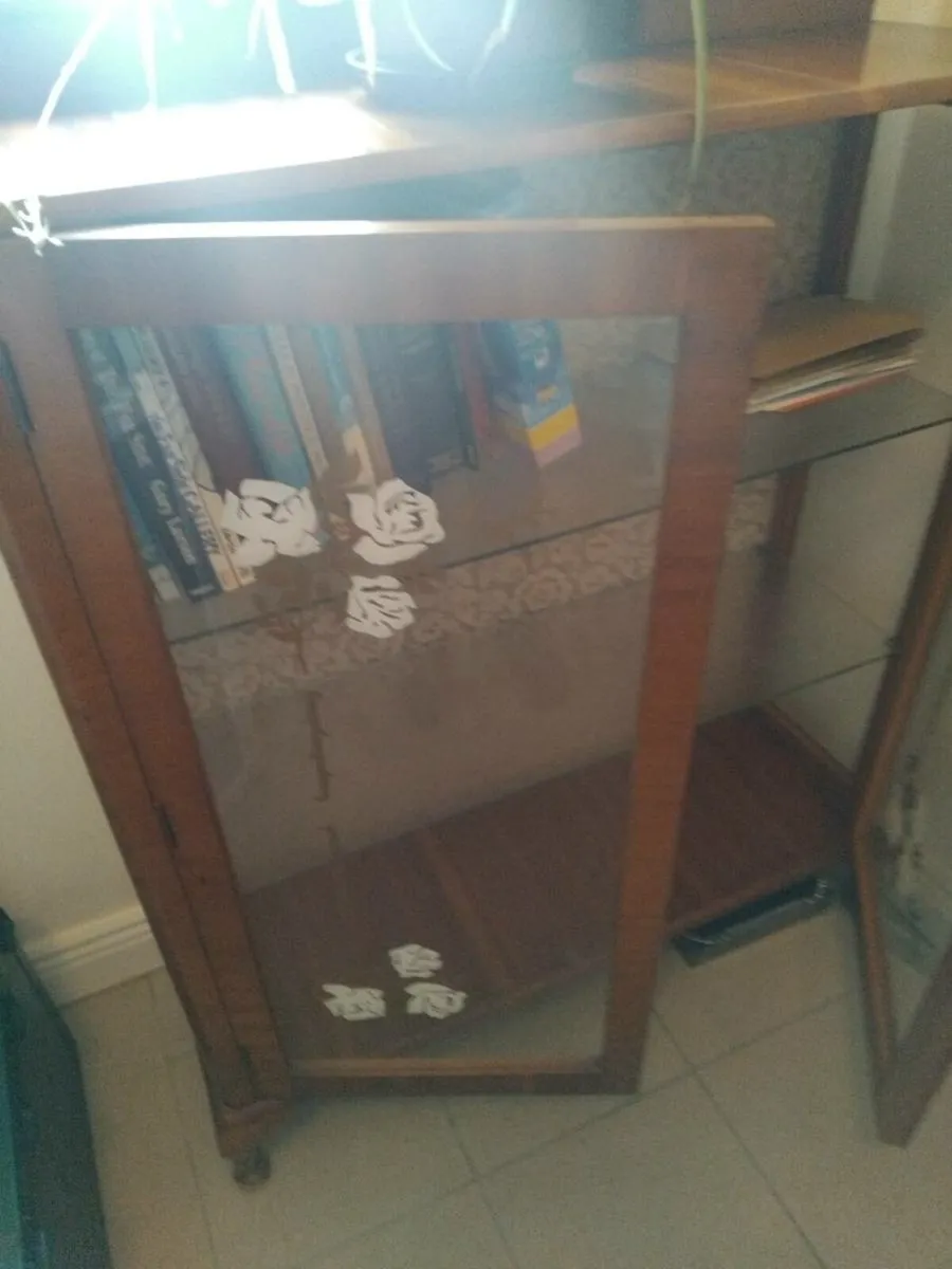 Antique China cabinet - Image 4