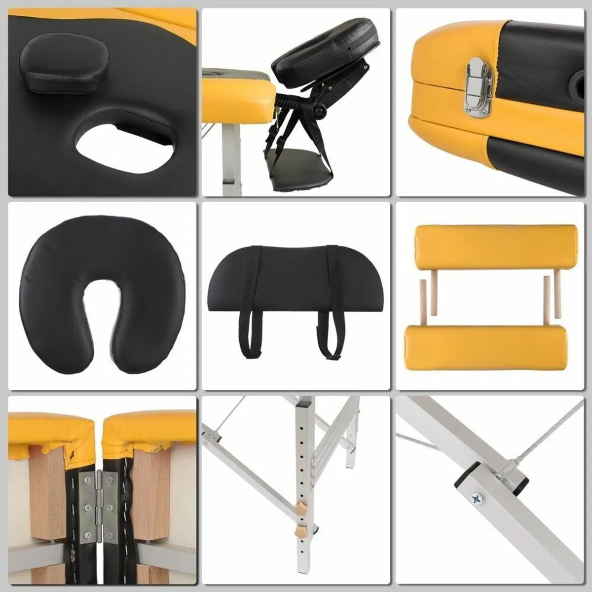 New Massage Sport Table (ORANGE) FREE Delivery - Image 4