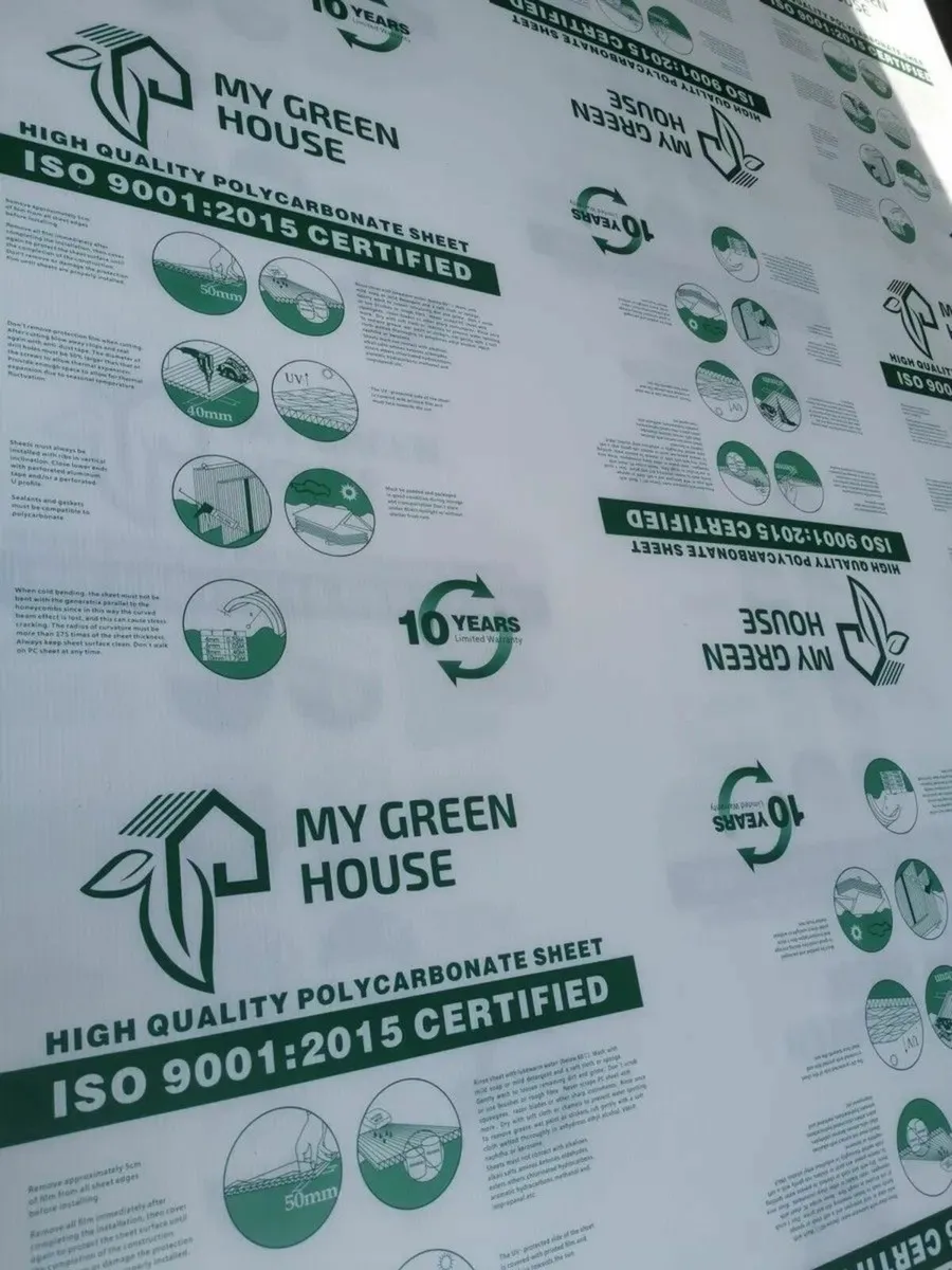 10mm Brown Twin Wall Polycarbonate Sheets - Image 2