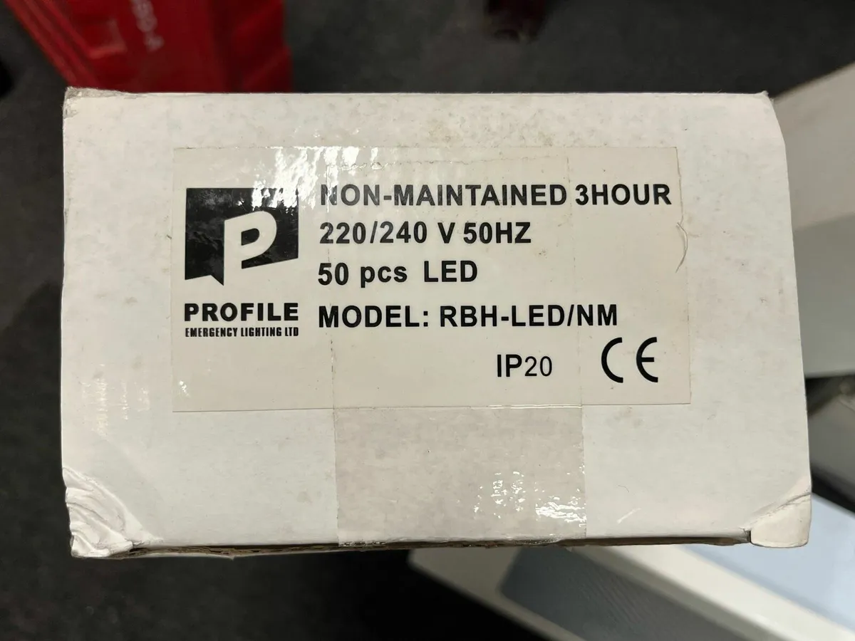 4 LED Recessed cavity Emergency Lights - Image 3