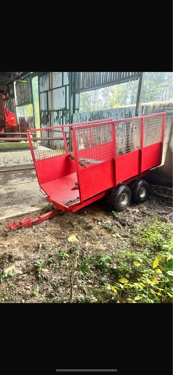 Christmas tree trailer