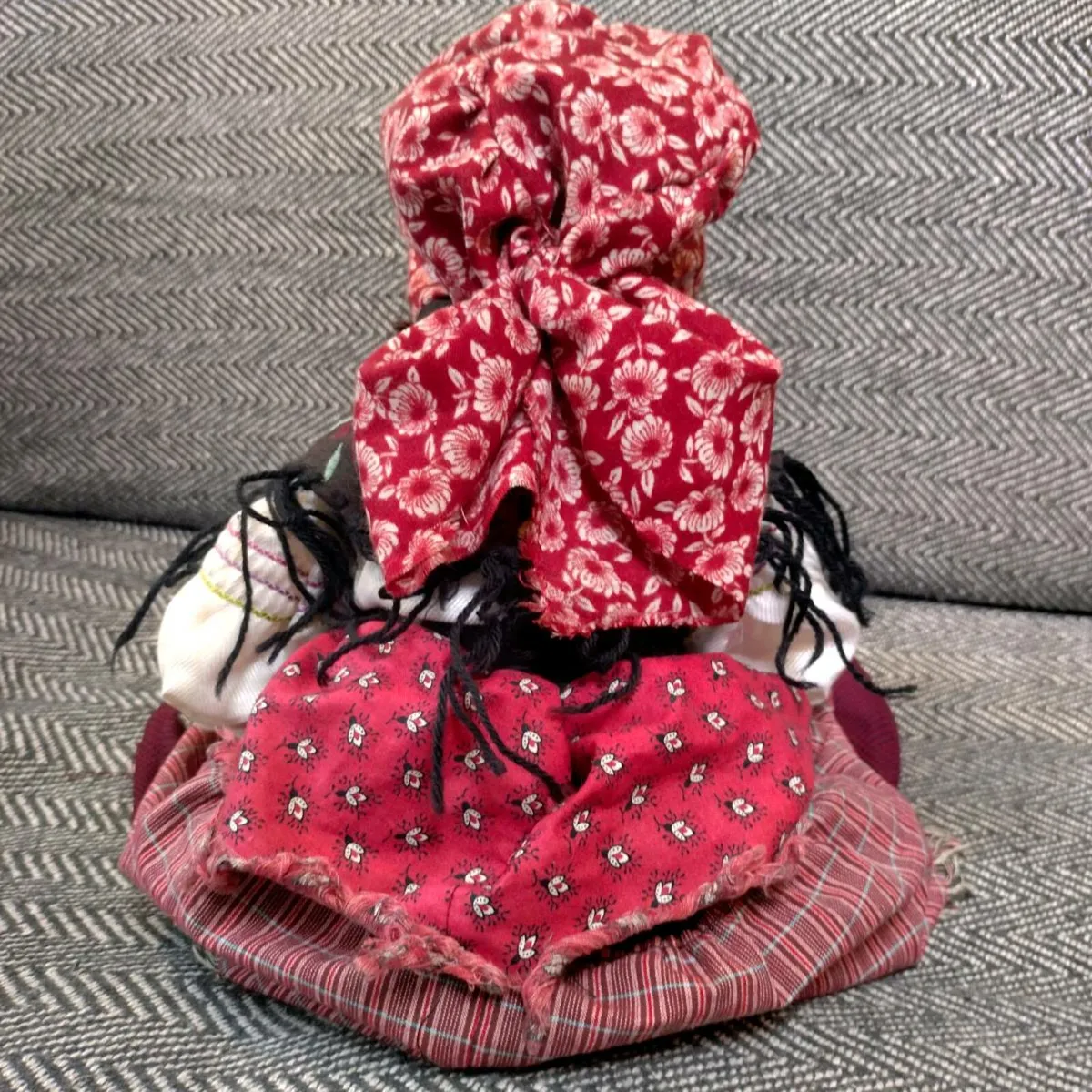 Antique Swiss Doll Handmade - Image 3