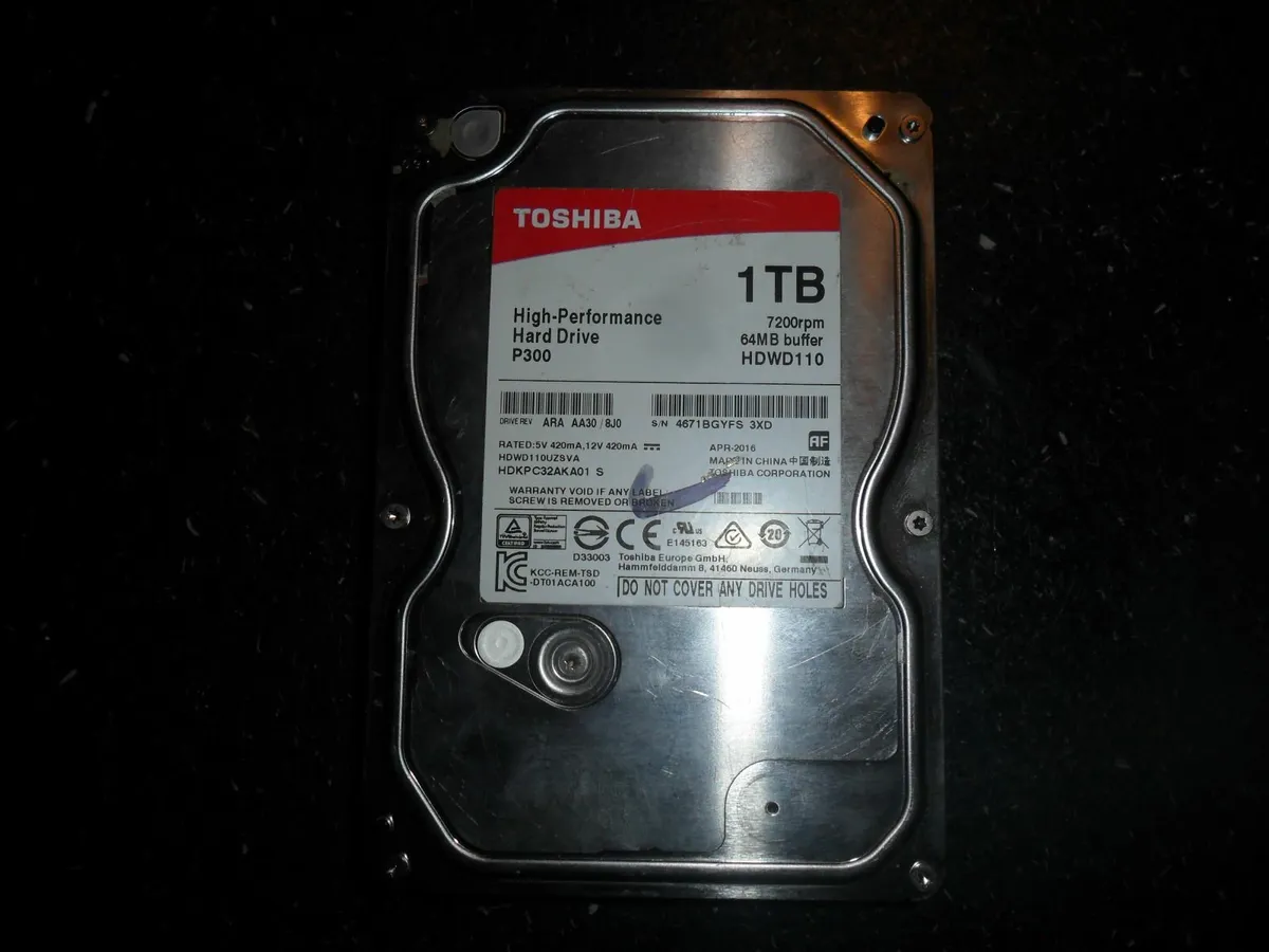 TOSHIBA Hdd 1 TB - Image 2