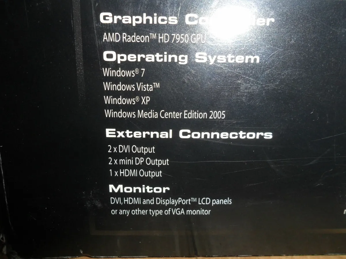 Sapphire hd 7950 3gb video card - Image 2