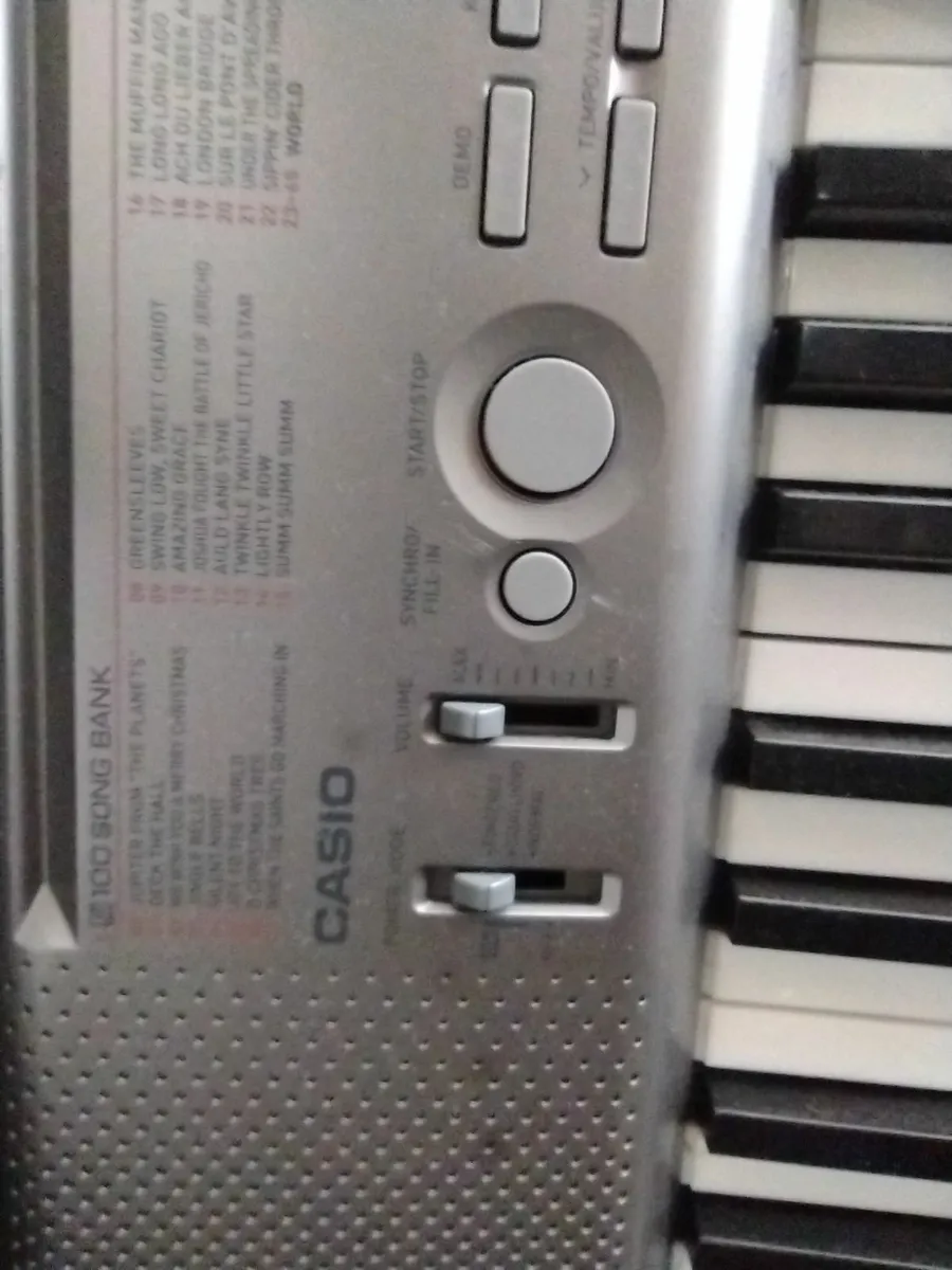 Large Casio piano organ - Image 2