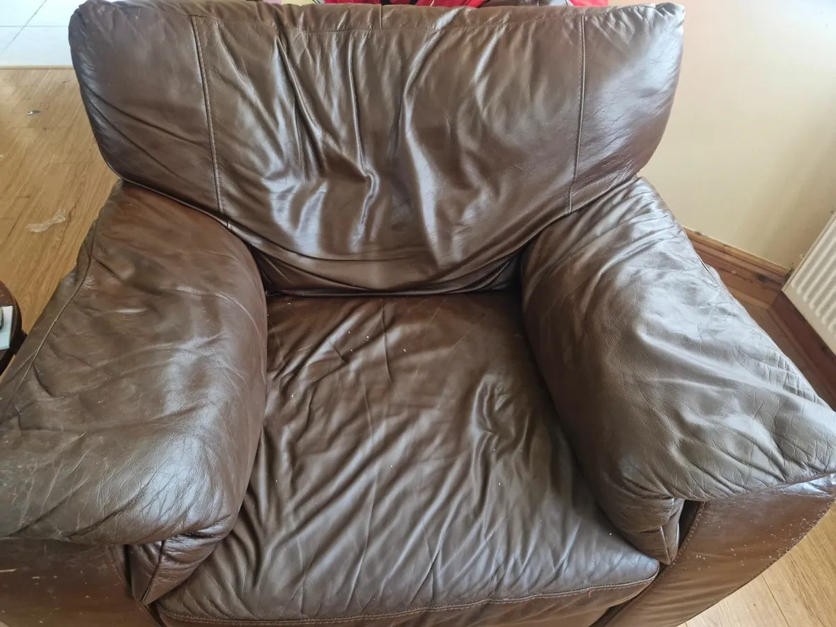 3 piece couch/ 2 piece couch and 1 armchair - Image 1