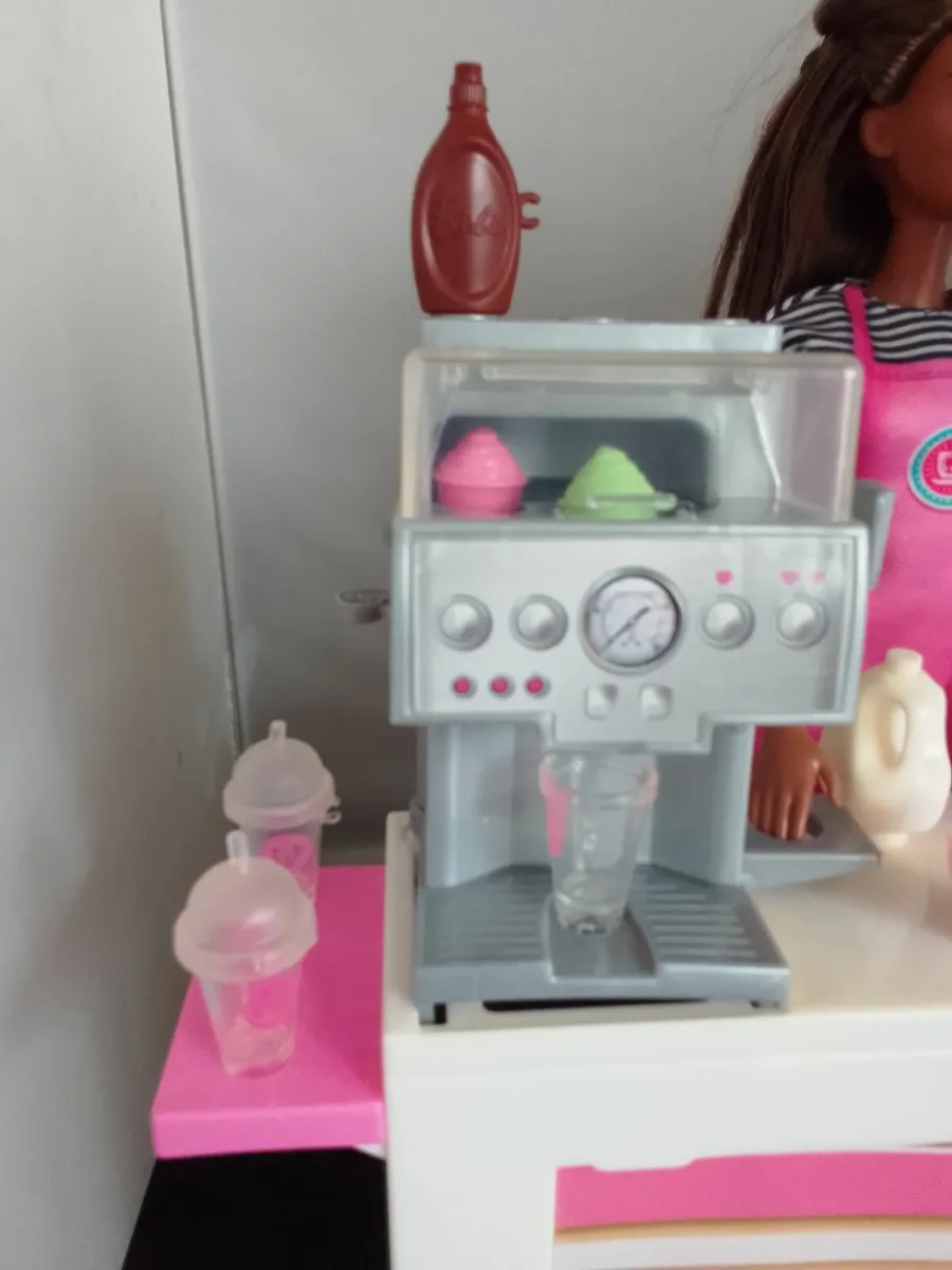 Barbie Coffee Shop with Doll - Image 2