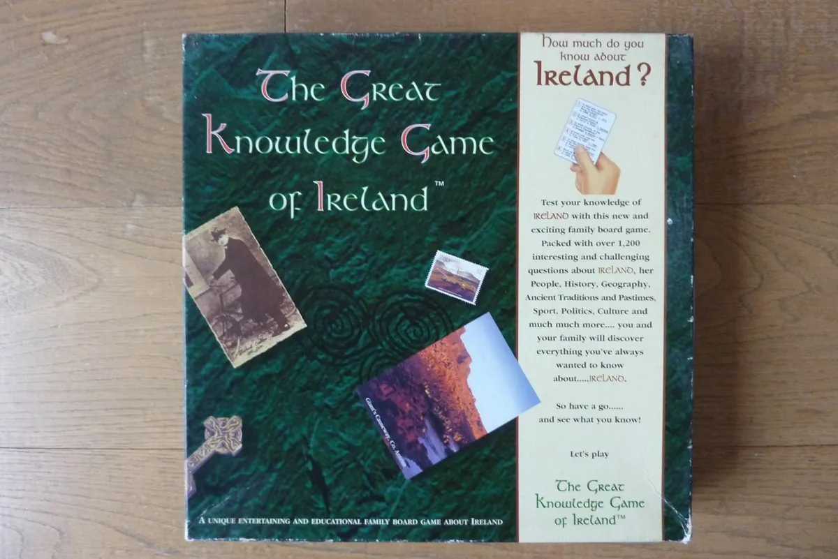 The great  knowledge game of Ireland (board game)