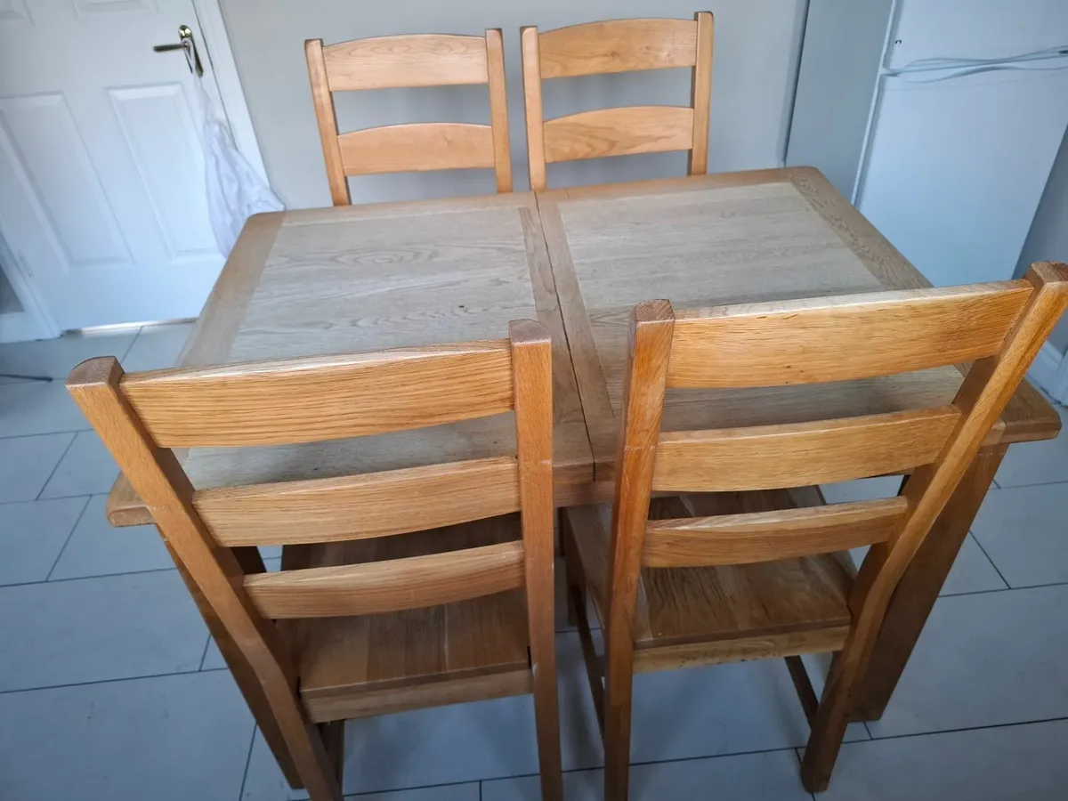 Dining table and chairs - Image 2