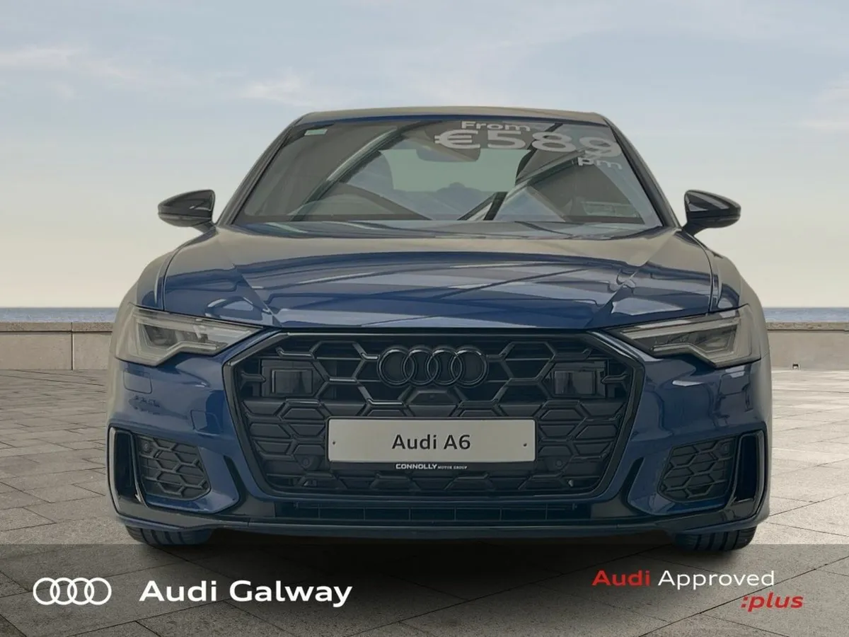 Audi A6 €640 p/m PCP  S LINE 2.0TDI - BLACK STYLIN - Image 4