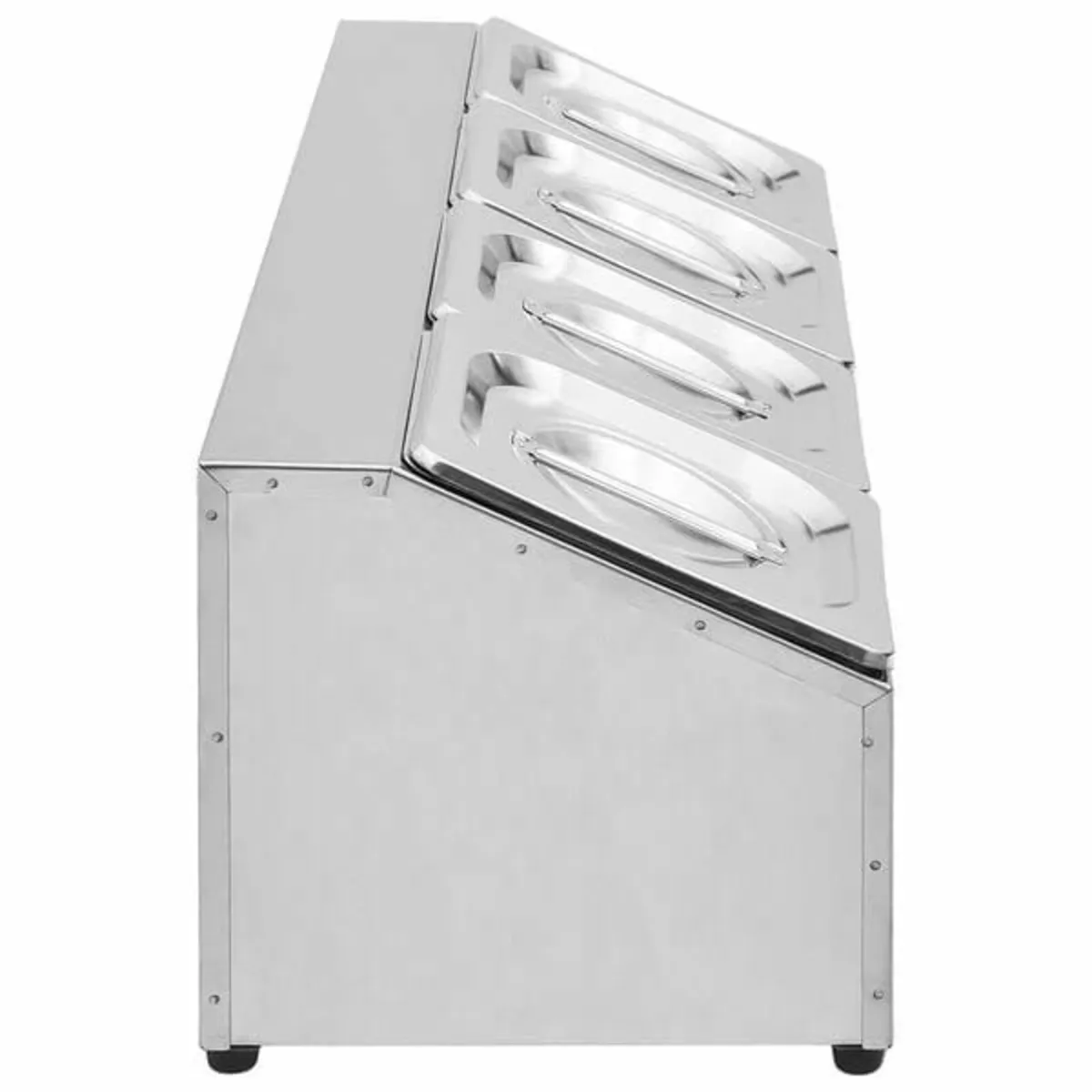 Gastronorm Container Holder with 4 GN 1/6 Pan Stai - Image 4