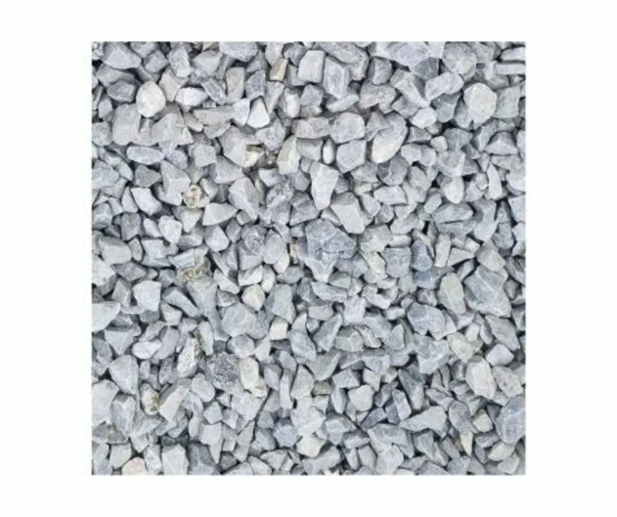 Decorative Gravel in a Bulk Bag Blue Ice 20mm - Image 2