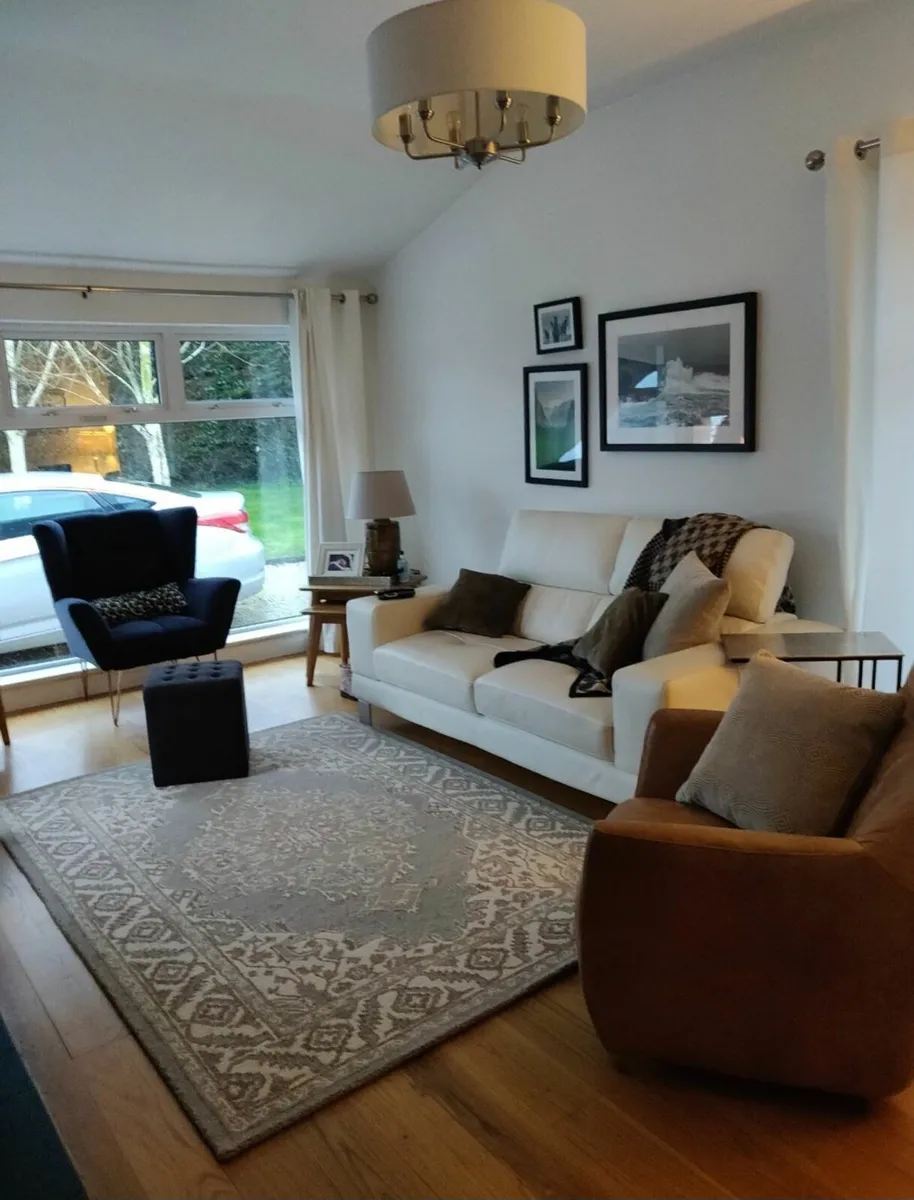 Leather 3 Seater Sofa Monaghan - Image 2